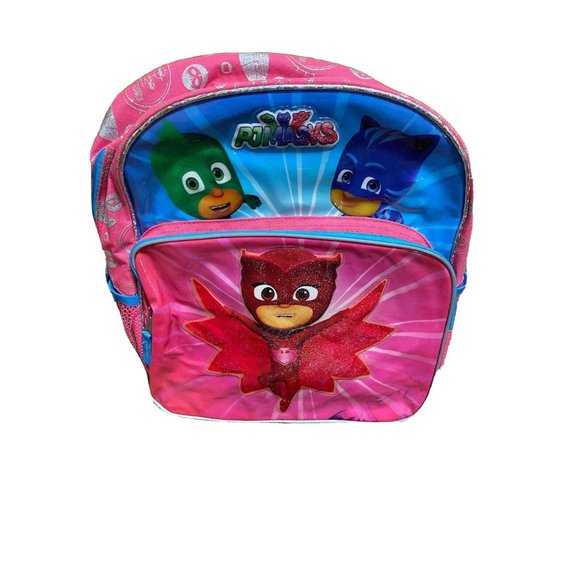 PJ Masks Cartoon Kids Back Pack in Pink - Picture 1 of 9